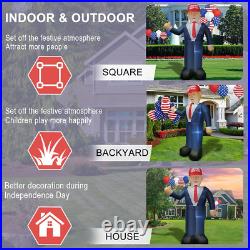 Mr. President Inflatable Trump Outdoor Decorations Independence Day Blow up 4Th