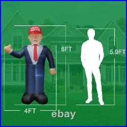 Mr. President Inflatable Trump Outdoor Decorations Independence Day Blow up 4Th