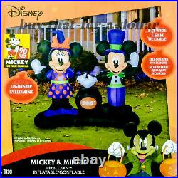 NEWDisney Halloween Decorations-Mickey Minnie Mouse-Inflatable-Outdoor-Airblown