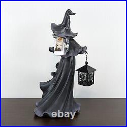 NEW 2023 AUTHENTIC Cracker Barrel Exclusive 18 Black WITCH with LED LANTERN