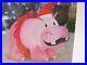 NEW_3_5_Hippopotamus_Hippo_Pink_Christmas_Gemmy_Airblown_Inflatable_Decor_Xmas_01_efl