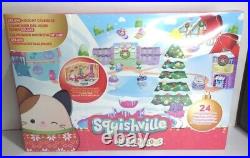 NEW FREE FAST SHIP! 2023 Squishville Advent Calendar Squishmallows Holiday 24