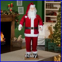 NEW! Holiday Time Life Size Dancing/Singing Santa 5.8 feet tall