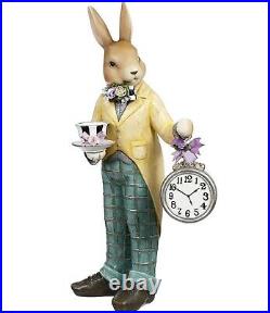 NEW IN BOX Mark Roberts 2019 Tea Time Rabbit Figurine, 18.5 inches