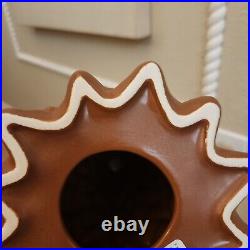 NEW Pottery Barn Gingerbread Ceramic Village House TREE Holiday