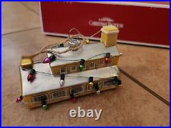 NEW S/3 Pottery Barn National Lampoons Christmas Vacation Mercury glass ornament