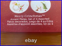 NIB Set of 12 Lenox Merry Grinchmas Accent Plates Grinch Christmas