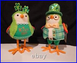 NWT 2020 Target Spritz St. Patrick's Day Birds Laddie and Lucky RARE