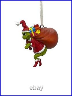 NWT 8 Official License Grinch Themed Christmas Ornaments Hallmark Jim Shore