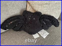 NWT Pottery Barn 2022 SOLD OUT ONLINE Shimmer Bat Shaped Pillow