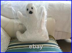 NWT Pottery Barn Halloween 15 in. Ghost Pillow