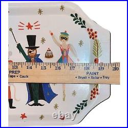 NWT Rifle Paper Co. Nutcracker Serving Tray Platter Anthropologie, 19.5x9