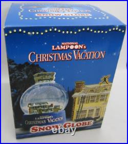 National Lampoons Christmas Vacation Griswold House Cousin Eddie's RV Snow Globe