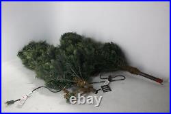 National Tree CAP3-330-90 Plastic Green Corded Carolina Pine Slim Tree 9FT