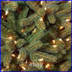National Tree Company Jersey Frasier Fir 7.5' Dual Color Prelit Christmas Tree