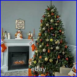National Tree Company Pre-Lit Artificial Full Christmas Tree Green Dunhill Fi
