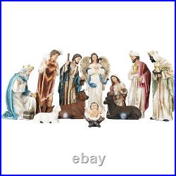 Nativity Scene Set 18 Inch 11 Piece Holy Family & Magi Nacimiento 32352 New