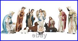 Nativity Scene Set 18 Inch 11 Piece Holy Family & Magi Nacimiento 32352 New