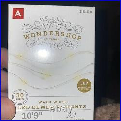 New! Philips Battery Operated Dewdrop Lights warm white Lot Of 18 Boxes