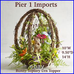 New Pier 1 Imports Spring Blossoms Glittered Egg Easter Garland 59l Final Stock