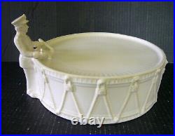 New Pottery Barn 12 Days Of Christmas Drummer Cake Stand Mint Cond. Retired