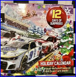 New Sealed Nascar Authentics 12 Days Of Diecast Holiday Calendar 164? 12 Cars