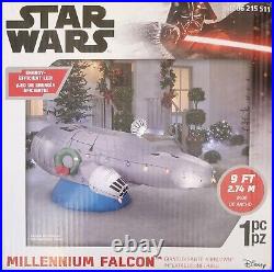 New Star Wars Millennium Falcon 9' Airblown Light String Inflatable