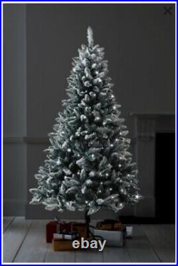 Next snowy Vermont 6ft lit Christmas tree BRAND NEW SEALED BOX 167-209-014