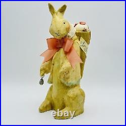 Nicol Sayre 2003 Mr. Springtime Greetings Easter Bunny With Egg 15 RARE