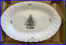 Nikko Happy Holidays Ceramic 19 Turkey Platter Serving Plate Rare