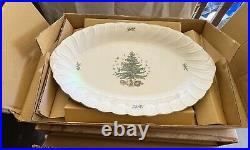 Nikko Happy Holidays Ceramic 19 Turkey Platter Serving Plate Rare
