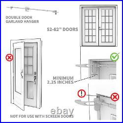Northlight Adjustable Christmas Garland Hanger for Double Door Frames