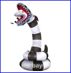 Officially Licensed 8.9' Beetlejuice Sandworm Inflatable Halloween Decoration