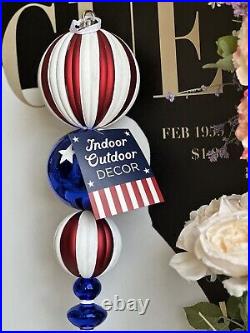 PENDANT DECORATION ORNAMENT 4th JULY INDEPENDENCE DAY 22 INSIDE/OUTSIDE