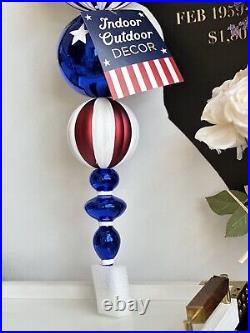 PENDANT DECORATION ORNAMENT 4th JULY INDEPENDENCE DAY 22 INSIDE/OUTSIDE