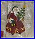 POTTERY_BARN_Vintage_Santa_Embroidered_Pillow_Cover_Rare_NIP_Last_One_18x18_01_aze