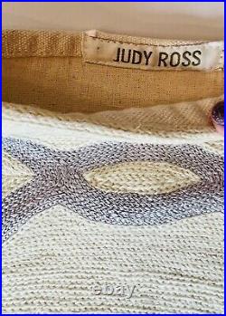 Pair Judy Ross Textiles Christmas Stockings, Cream White Gold And Silver Neutral