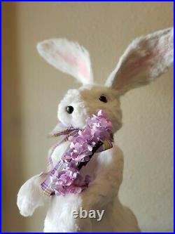Pier 1 SPRING EASTER 26 Large Graham the White Bunny Collectible RARE HTF NWT