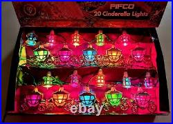 Pifco 20 Cinderella Carriage & Lantern Christmas Lights. Boxed, Excellent Cond