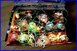 Pifco Vintage 20 Cinderella Carriage Christmas Lights Boxed / Mounts Working