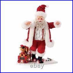 Possible Dreams FAO Schwarz Toy Piano Santa Christmas Figurine 6008580