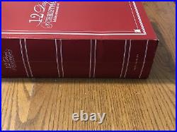Pottery Barn 12 Days of Christmas Glass Ornaments Set COMPLETE