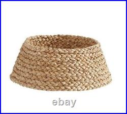Pottery Barn Beachcomber Seagrass Basket Christmas Tree Collar Basket