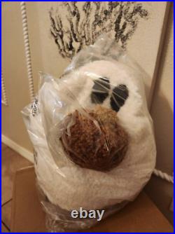 Pottery Barn Gus The Ghost with Pumpkin Pillow-Halloween-NEW