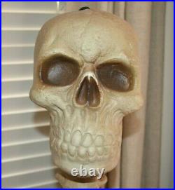 Pottery Barn Mr Bones Indoor Outdoor Halloween 78 Skeleton Natural Decor NWOT