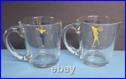 Pottery Barn Reindeer Mugs Cups Glasses Coffee Beverage