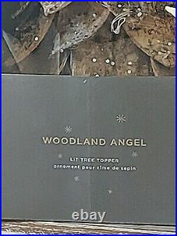 Potterybarn Angel Birch Tree Topper Christmas Holiday New In Original Box