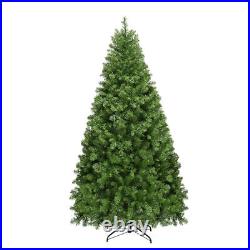 Pre-Lit 6' Artificial PVC Christmas Tree Hinged 560 LED Lights Metal Stand