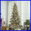 Prelit_Artificial_Christmas_Tree_Holiday_Decor_with_Snow_Flocked_Branches_01_nmrp