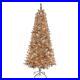 Puleo_International_6_5_Foot_Pre_Lit_Rose_Gold_Tinsel_Artificial_Christmas_Tr_01_ehc
